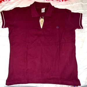 Noble Mount Maroon Polo NWT Size Large